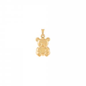 Teddy Bear Charm 14K