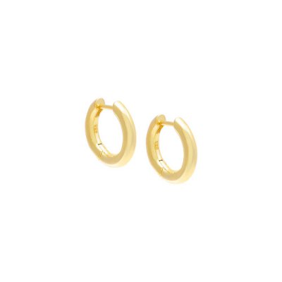 Classic Round Huggie Earring