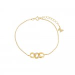 Pave Triple Link Bracelet