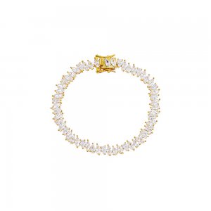 Pear X Marquise Tennis Bracelet