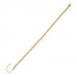 Baby Pave Cuban Link Bracelet