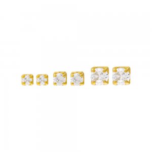 Mini Juliette Stud Earring Combo Set