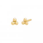 Mini Beaded Cluster Stud Earring