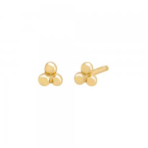 Mini Beaded Cluster Stud Earring