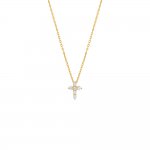 CZ Cross Necklace