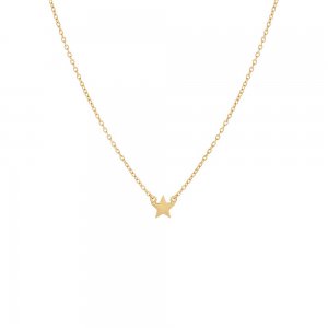 Mini Solid Star Necklace