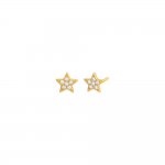 Pave Star Stud Earring