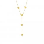 The Adina Eden Butterfly Lariat Necklace