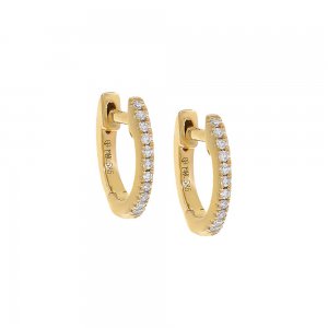 Diamond Huggie Earring 14K