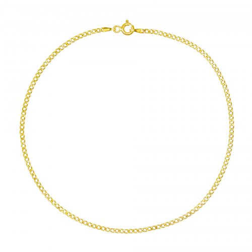 Cuban Chain Anklet 14K