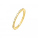 Micro Pave Eternity Band