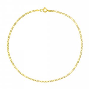 Cuban Chain Anklet 14K