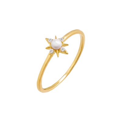 Pearl Starburst Ring