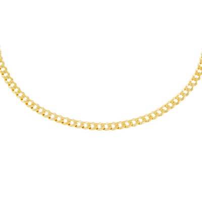 Extra Flat Cuban Chain Necklace