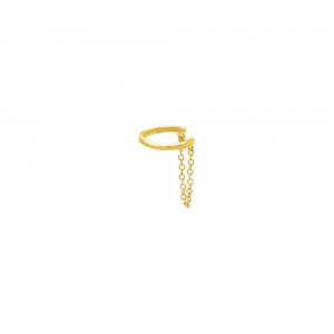 Solid Chain Ear Cuff