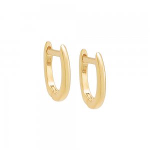 Thin Solid Huggie Earring