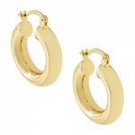 Adina's Chunky Hollow Hoop Earring