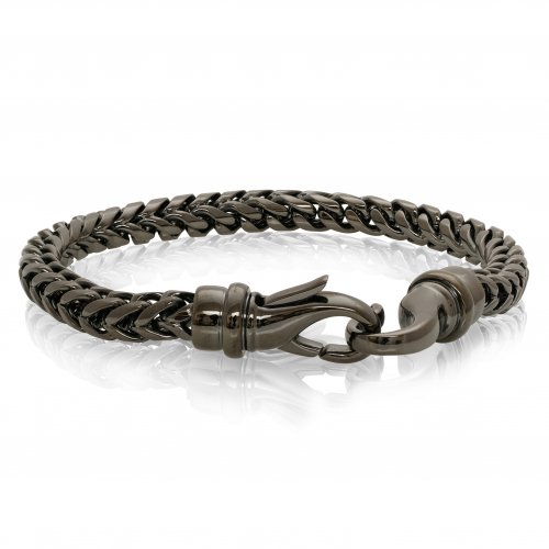 Gun Round Franco Design Clasp Bracelet