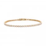 3 Carat Diamond Tennis Bracelet 14K