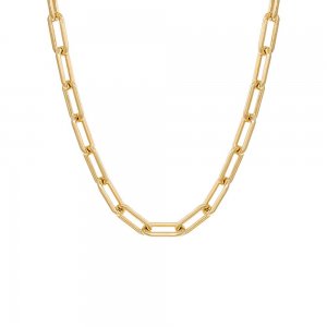 Jumbo Paperclip Link Necklace