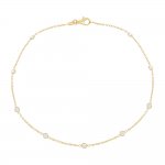 Diamond by the Yard Anklet