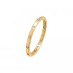 Thin Scattered CZ Eternity Ring