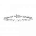 Three Prong Tennis Bracelet