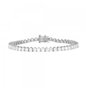 Three Prong Tennis Bracelet