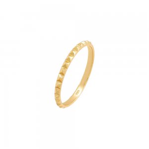 Solid Spiked Eternity Ring