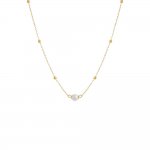 Pearl Ball Chain Necklace