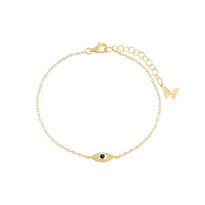 Mini CZ Evil Eye Bracelet