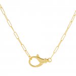 Large Clasp Link Necklace