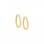 Thin Endless Hoop Earring