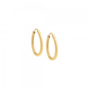 Thin Endless Hoop Earring