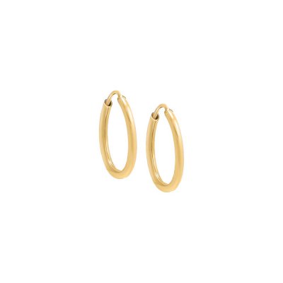 Thin Endless Hoop Earring