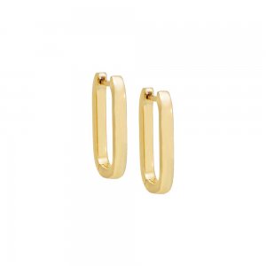 Solid U-Shape Huggie Earring