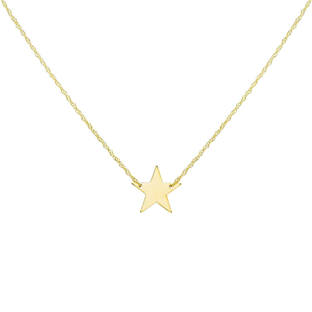 Mini Star Necklace 14K